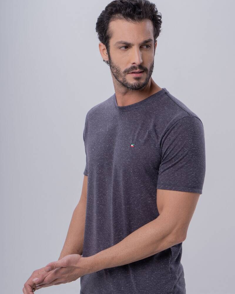 Remera manga corta Negro