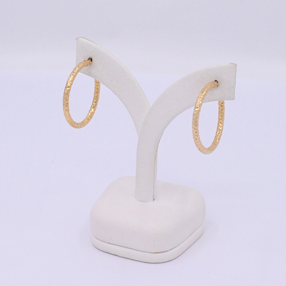 Aros oro 18 k labrados Aros oro 18 k labrados