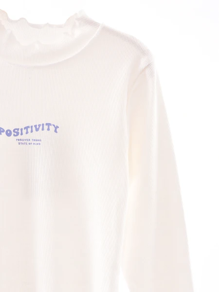 POLERA GIRL'S TEAM II OFF WHITE