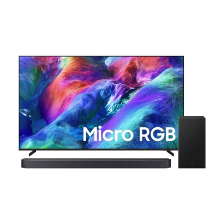 Smart TV Samsung 55" Micro RGB R85H 4K Vision AI (2026) + Barra de Sonido HW-Q600F 3.1.2ch ¡De Regalo! Smart TV Samsung 55" Micro RGB R85H 4K Vision AI (2026) + Barra de Sonido HW-Q600F 3.1.2ch ¡De Regalo!