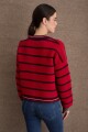 CARDIGAN TERRO TENNIS Rojo