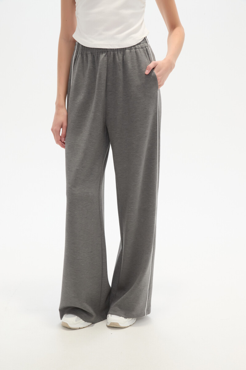 Pantalon Deportivo Bedmar - Gris Melange Oscuro 