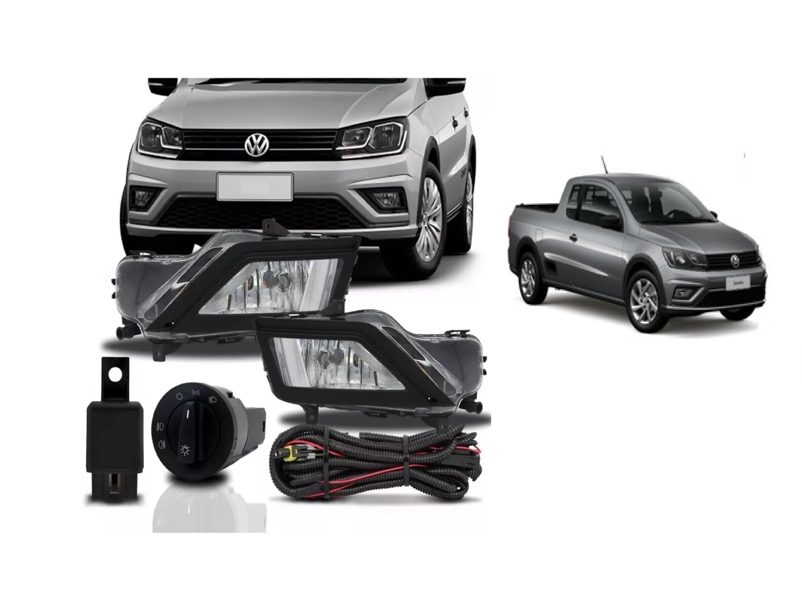 KIT DE CAMINEROS GOL G8 19/... SAVEIRO G7 16/… 