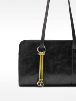 Bolso De Hombro Bowling M negro