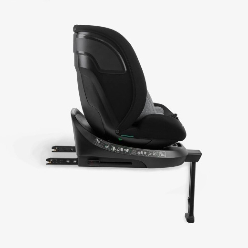 Butaca IORBIT KIKKABOO ISOFIX 360 0-36kg C LEG SUPPORT - grey Butaca IORBIT KIKKABOO ISOFIX 360 0-36kg C LEG SUPPORT - grey