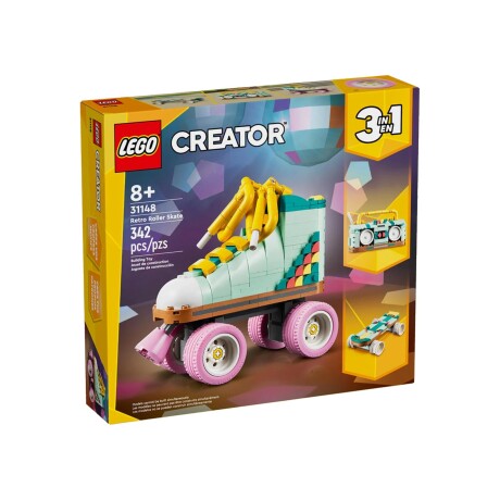 LEGO PLASTICO PATÍN RETRO 342 PCS - 8+