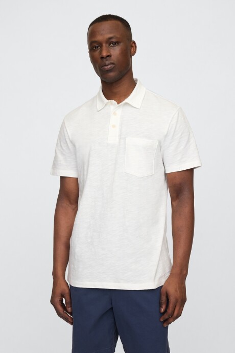 Remera Polo Hombre New Off White