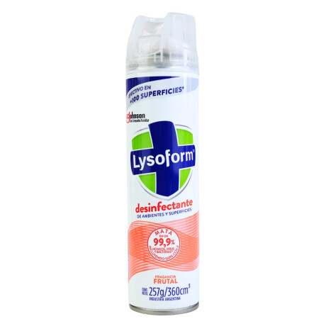 Desinfectante Lysoform aerosol 360cc Frutal Desinfectante Lysoform aerosol 360cc Frutal