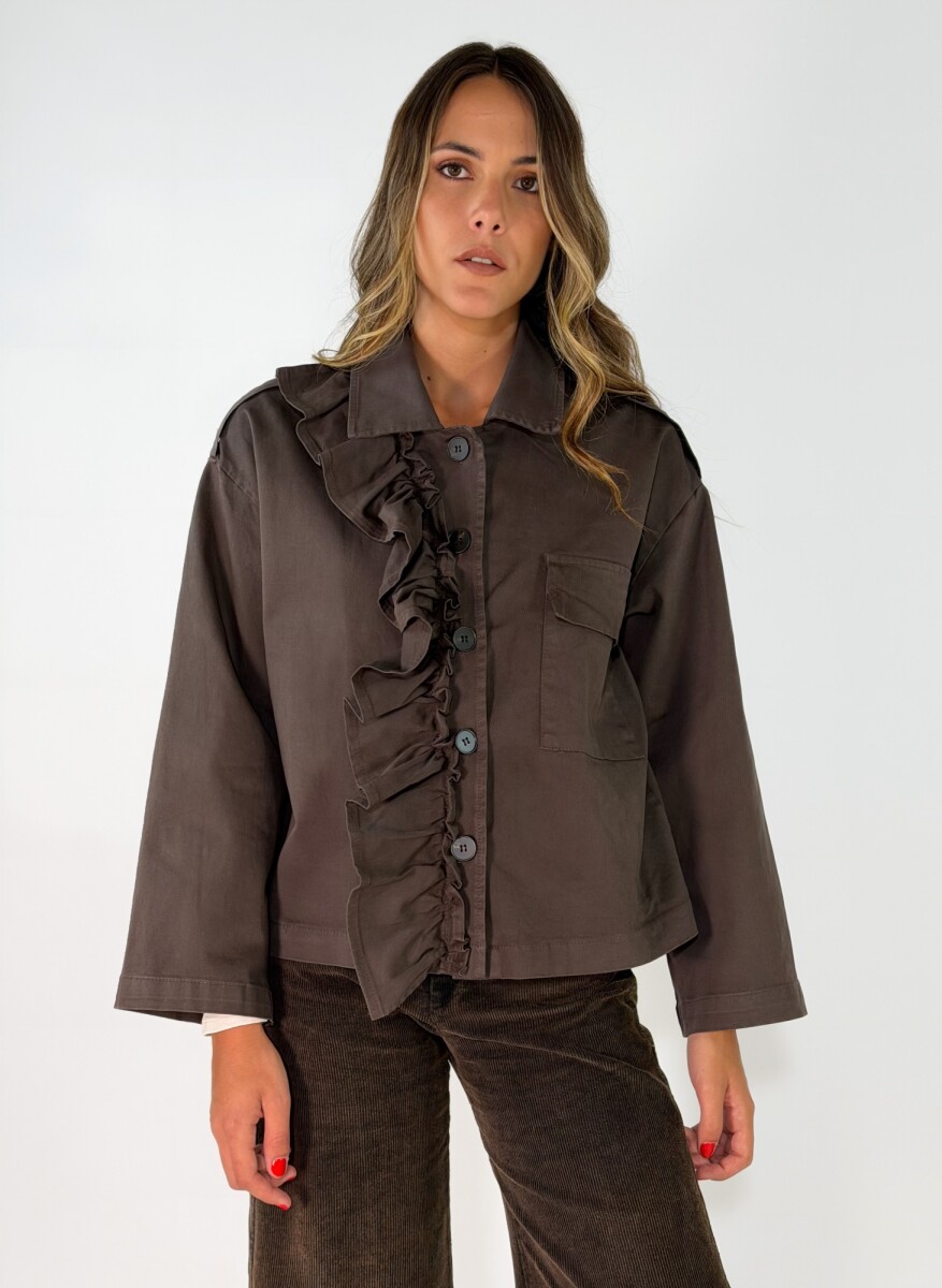 CHAQUETA HABANA - CHOCOLATE 