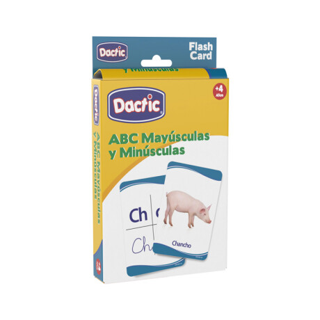 Juego de Tarjetas Dactic Blister Gde ABC Mayúsculas y Minúsculas Juego de Tarjetas Dactic Blister Gde ABC Mayúsculas y Minúsculas