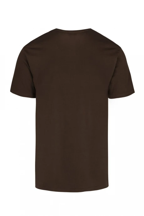 Camiseta a la base peso completo - Talle XXXL Chocolate