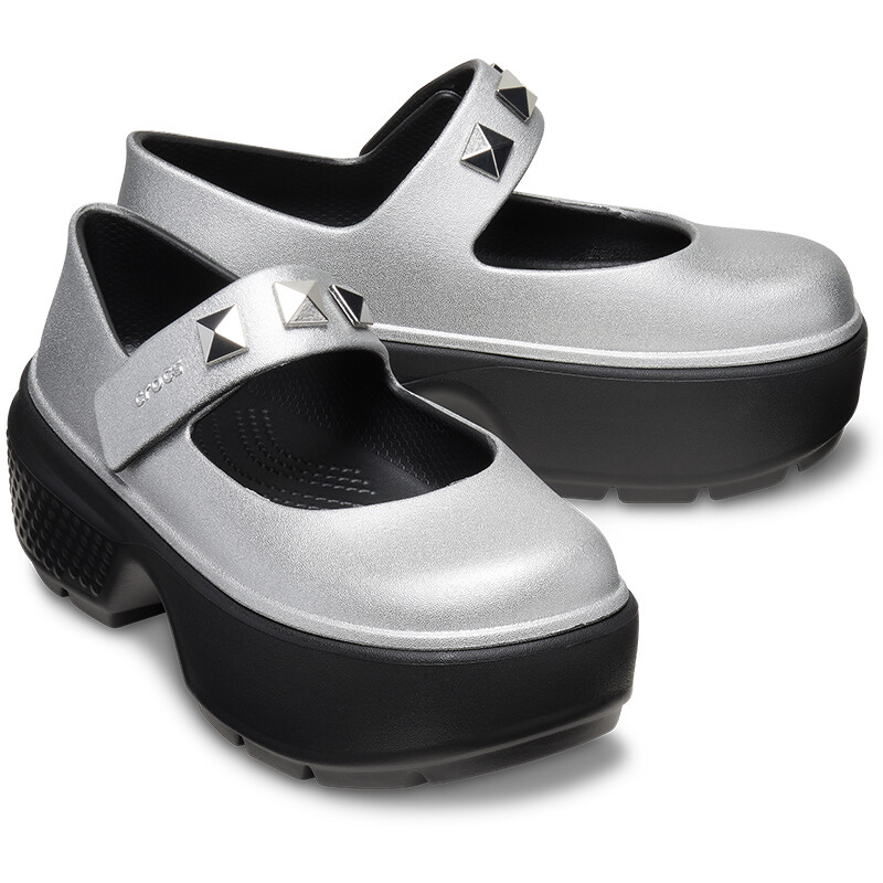 Stomp Metallic Mary Jane Gris