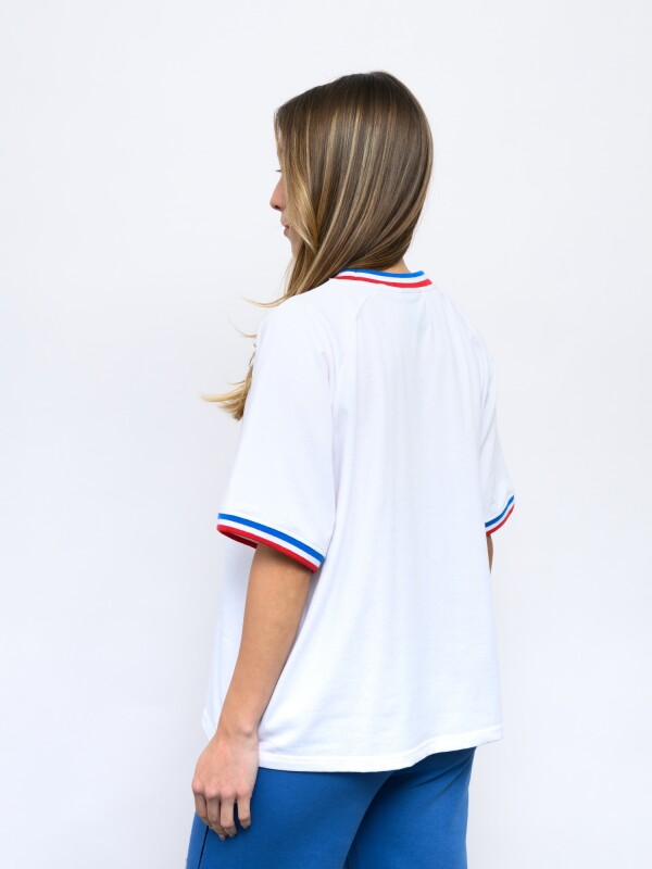 REMERA NINA Nacional Mujer Blanco