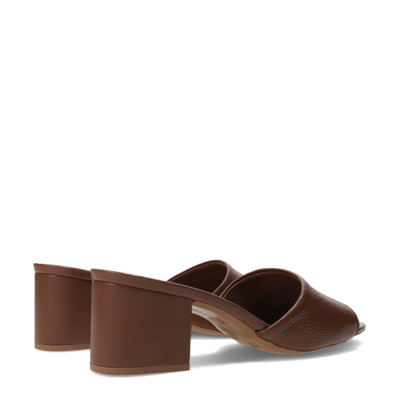 Sandalias de Mujer Bottero Taco Marrón Café
