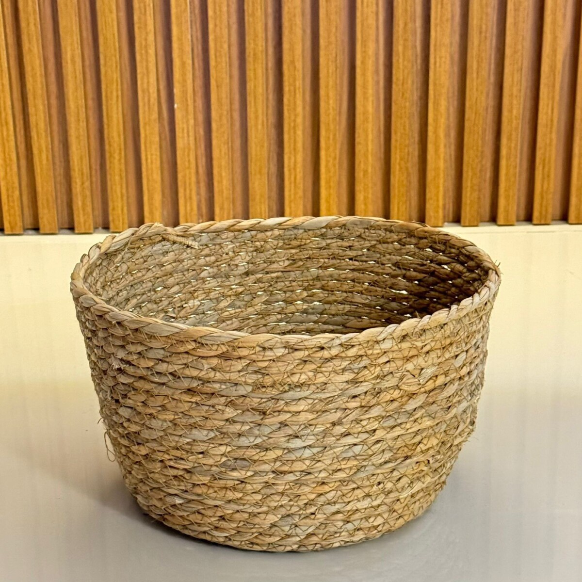 Canasto Cesto Yute Natural Alto 16cm x Ø 25cm 