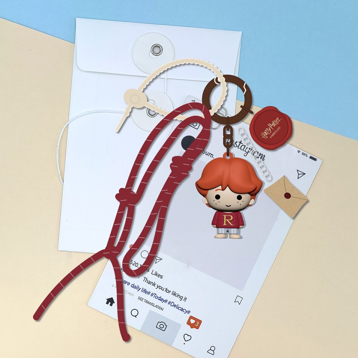 Llavero Harry Potter - ron 