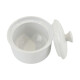 Azucarero c/tapa 300ml porcelana BLANCO