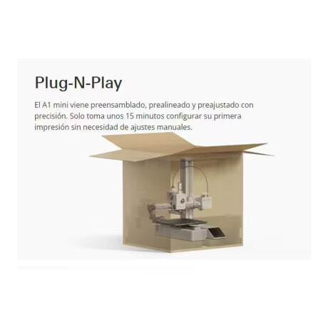 Impresora 3D Bambu Lab A1 Mini Combo con AMS Lite Impresora 3D Bambu Lab A1 Mini Combo con AMS Lite