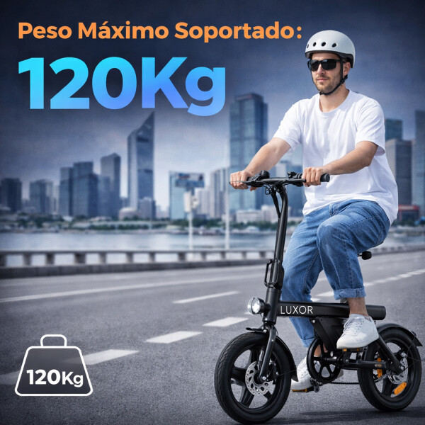 Bicicleta Eléctrica Luxor Eb9 350w 120kg BICICLETA ELECTRICA LUXOR EB9 350W