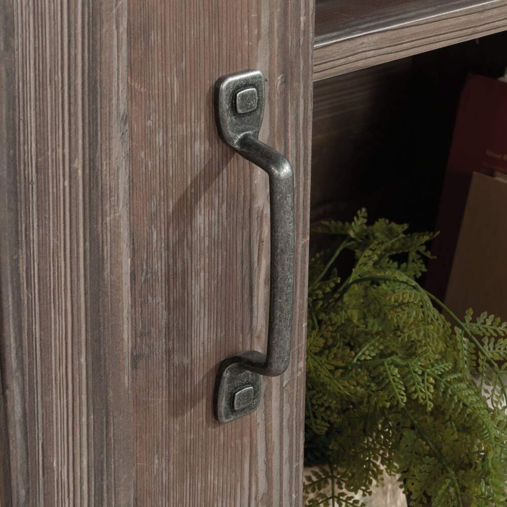 Rack para TV 70" Puertas corredizas - Sauder - Credenza Marrón Oscuro