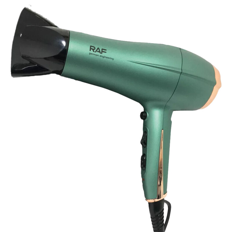 Secador De Pelo Eléctrico Con Boquilla De Peinado Color Verde 2 Velocidades 3 Temperaturas Y Funcion Secador De Pelo Eléctrico Con Boquilla De Peinado Color Verde 2 Velocidades 3 Temperaturas Y Funcion
