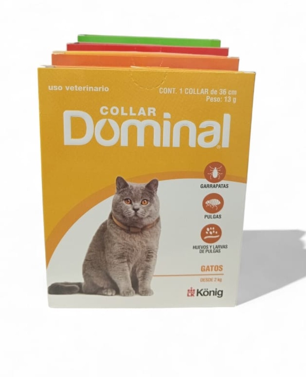 Collar Antipulgas Dominal Gatos 