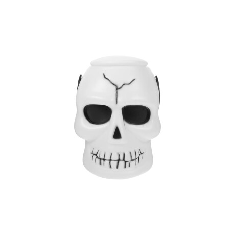 Caramelera balde calavera Blanco