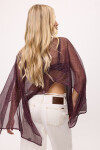 Poncho Sevilla Fucsia