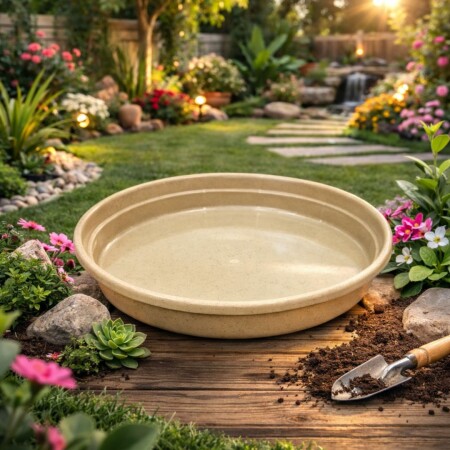 PLATO MACETA REDONDO 26CM ARENA PLATO MACETA REDONDO 26CM ARENA