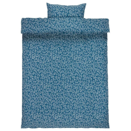 Juego funda nórdica micro BELLA 155x220 az Azul