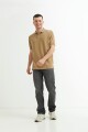 Remera Polo BEIGE