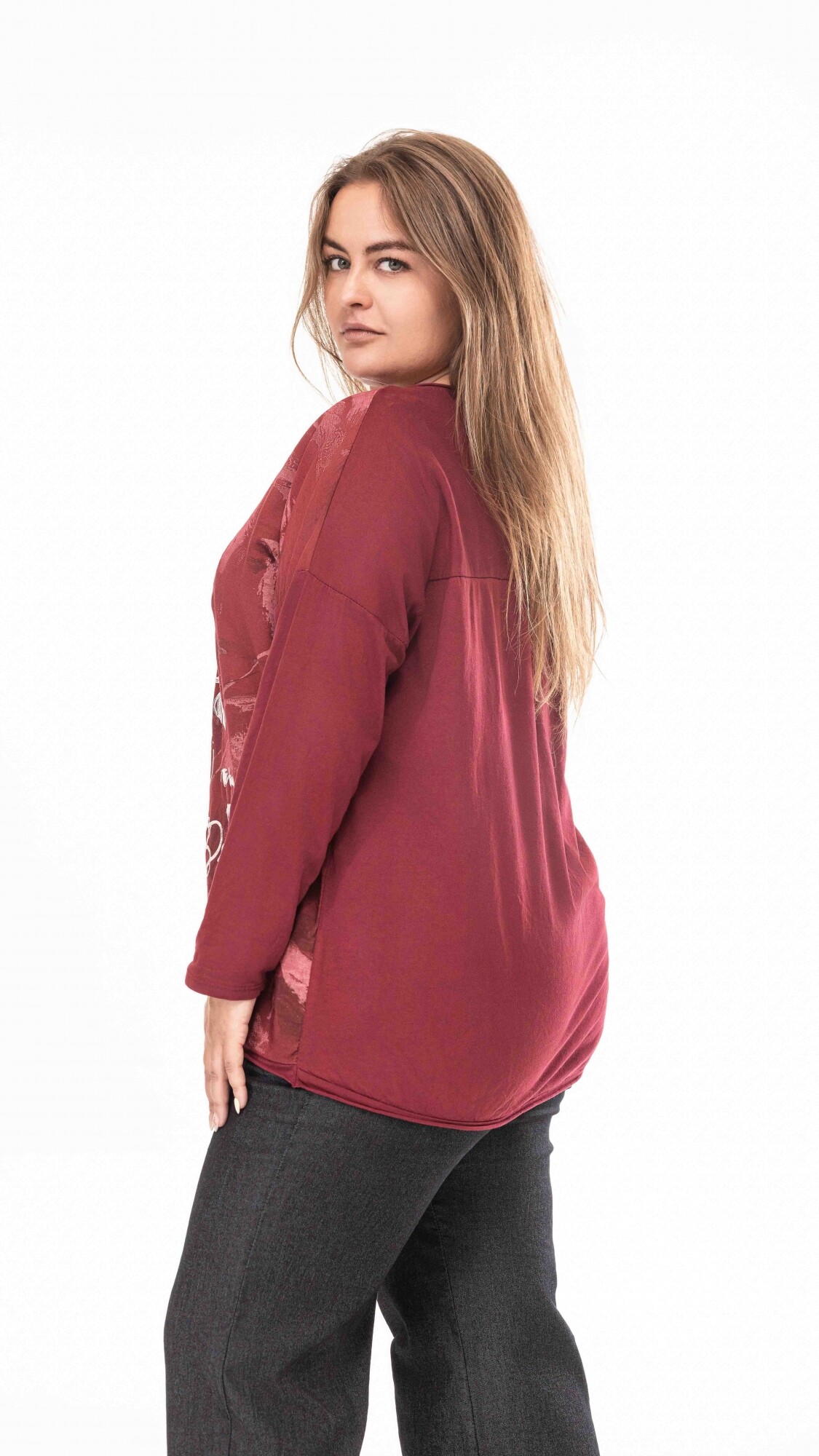 Sweater Cagliari Bordó