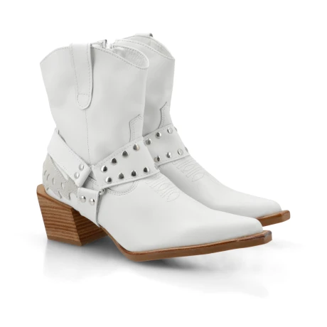 BOTA CUERO CITTADELLA BLANCO