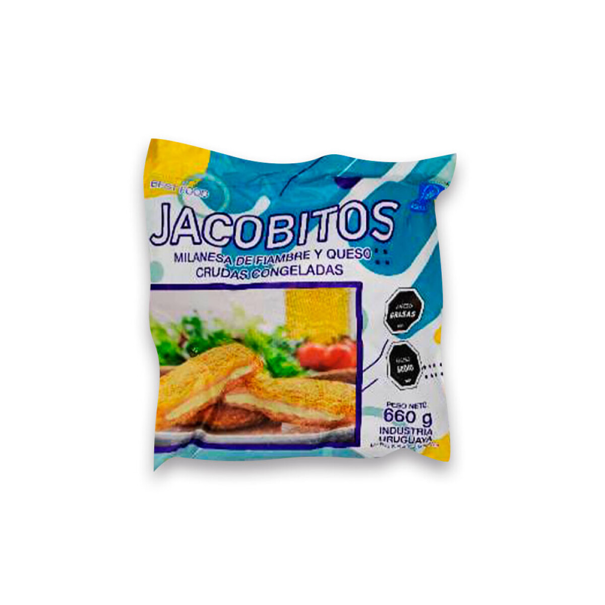 Jacobitos Jamon Y Queso 660 Grs 