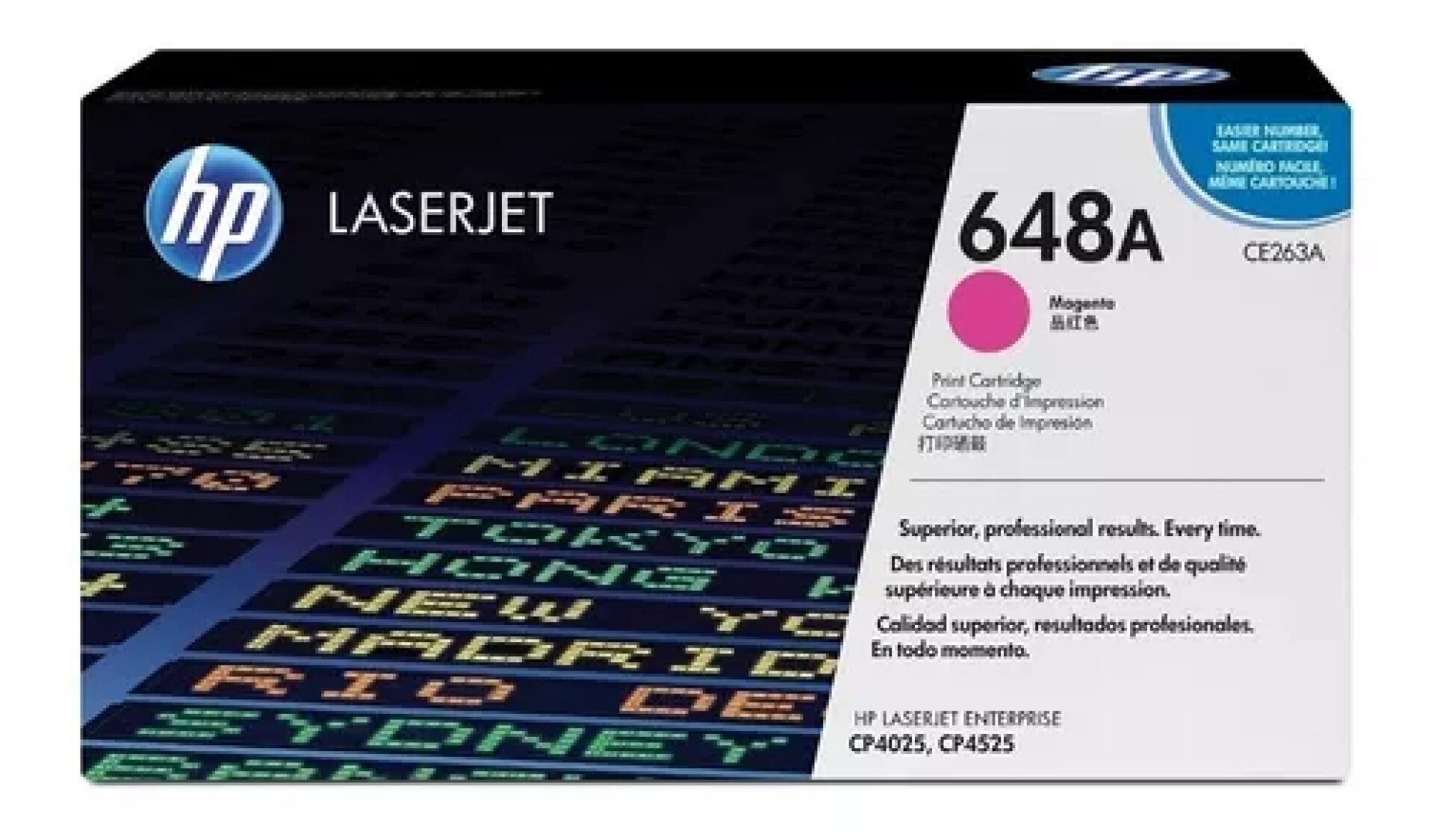 HP TONER CE263A MAGENTA 4025/4525 11.000 COPIAS - Hp Toner Ce263a Magenta 4025/4525 11.000 Copias 