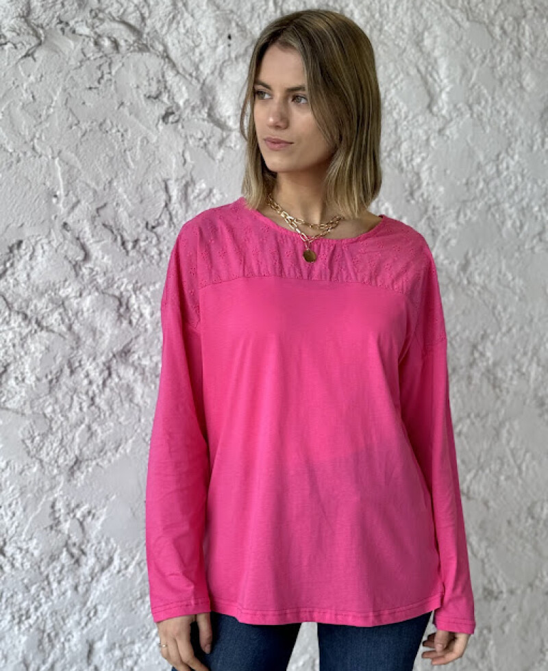 Blusa Kala fucsia