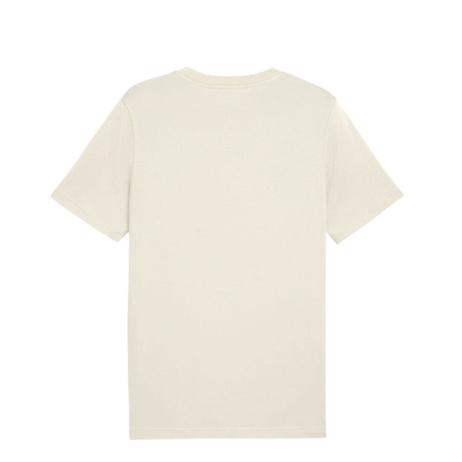 Remera de Hombre Puma Small Nº1 Logo Beige Natural