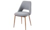Silla de Comedor tapizada OCTAVIA Gris