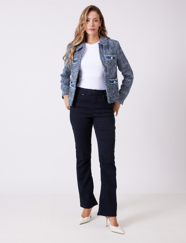 Chaqueta Boucle AZUL/MULTI