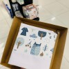 Sabanas minicuna colecho Little Ones forest azul