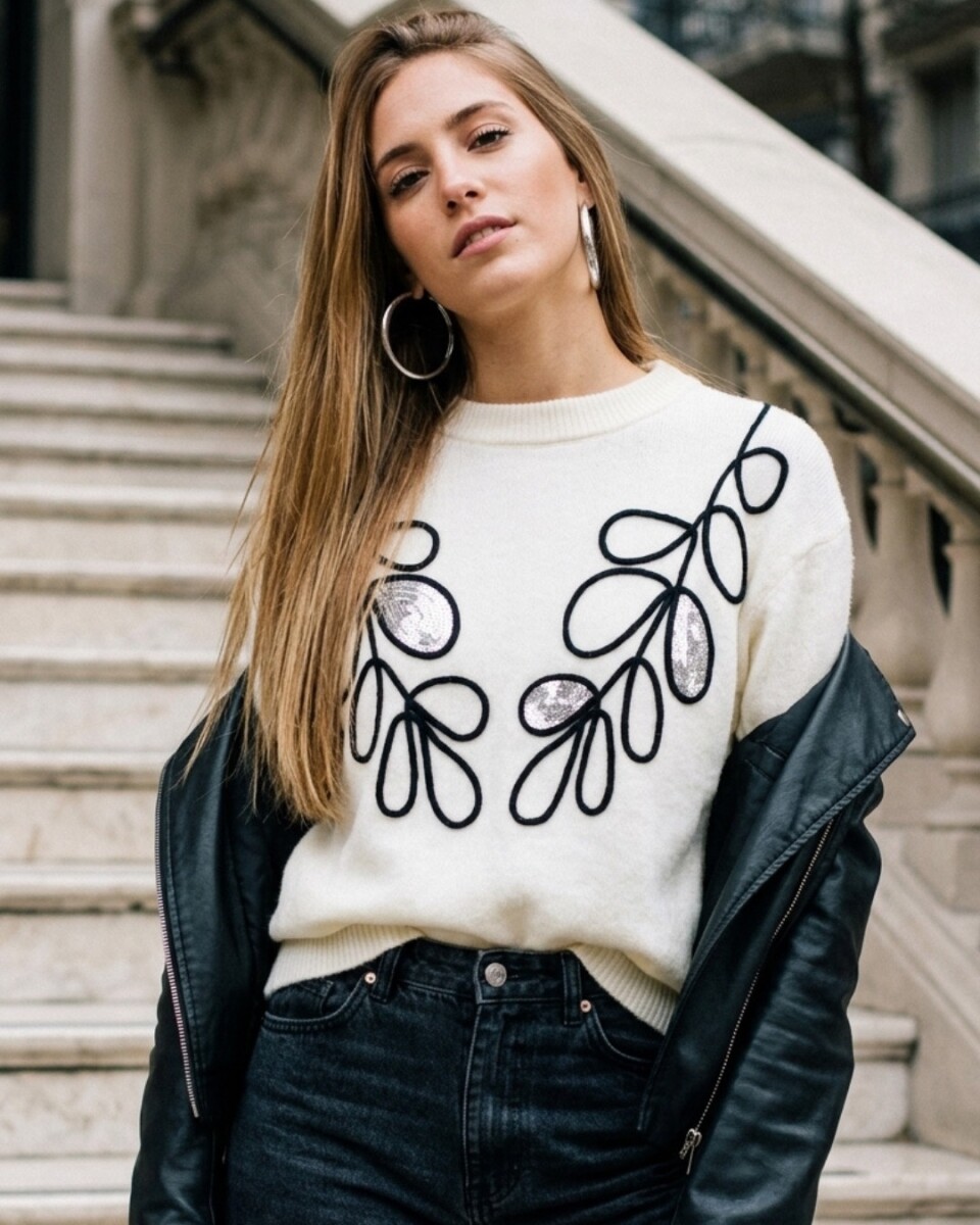 Sweater Lucerna - Crudo 