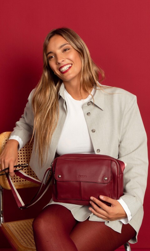 BANDOLERA MORRAL ORLANDO GRANATE