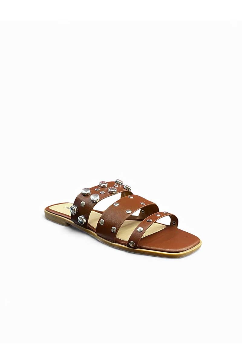 SANDALIA PADDOCK LUSU Marron