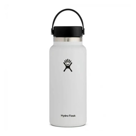 Botella 32 Oz Wide Mouth With Flex Cap 2.0 White