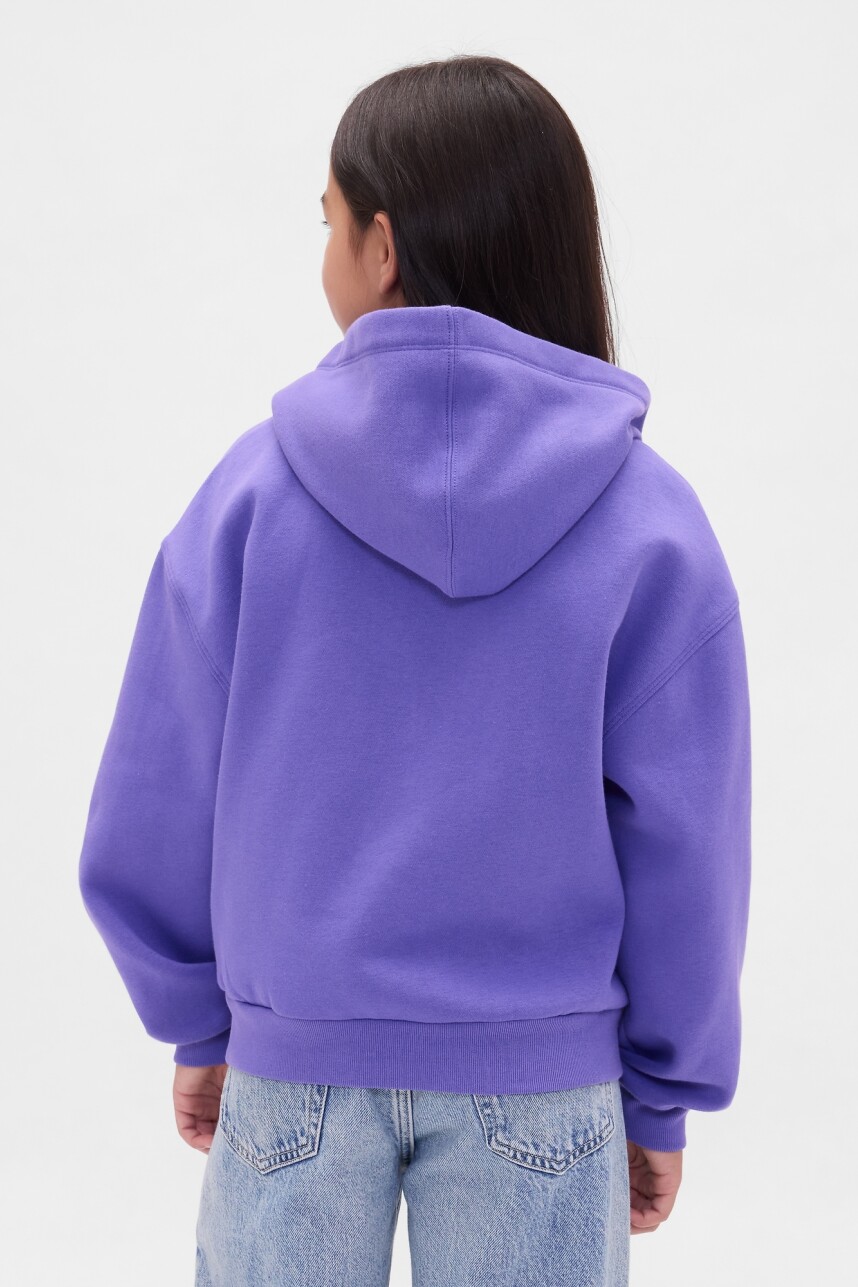 Canguro Con Cierre Niña Blue Iris 2