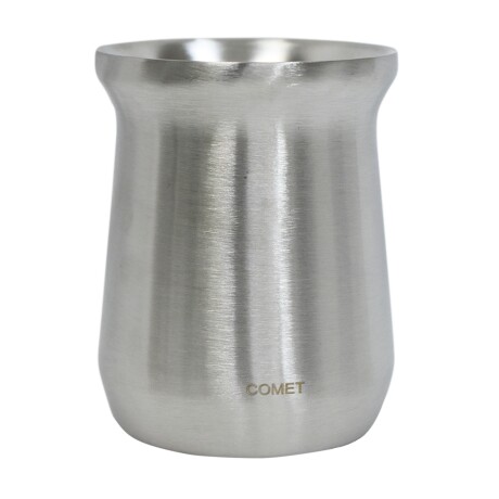 Mate Acero Inoxidable Doble Pared 260ml Comet Colores Lisos Plateado