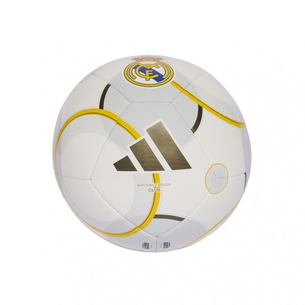 PELOTA adidas DE LOCAL DEL CLUB REAL MADRID White & Yellow