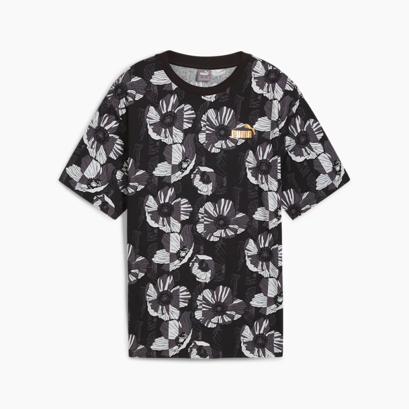 ESS+ CLASS ACT AOP TEE Negro