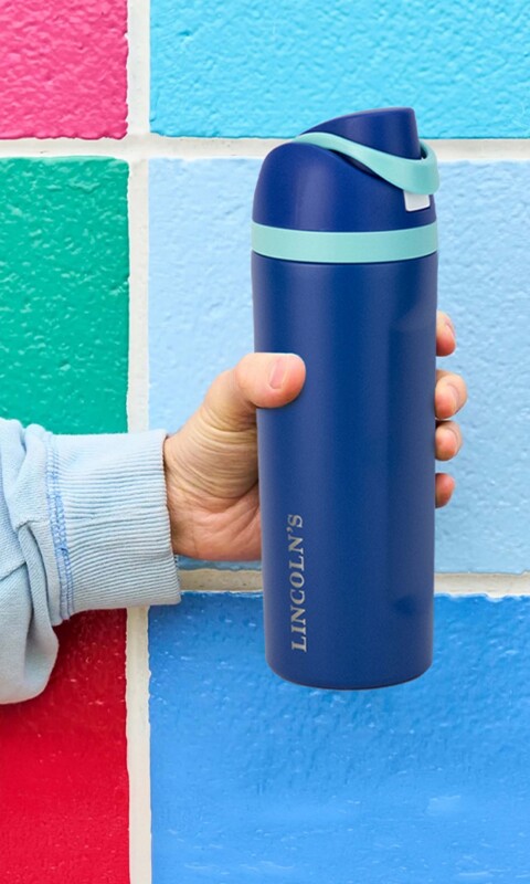 BOTELLA AMAZONA AZUL