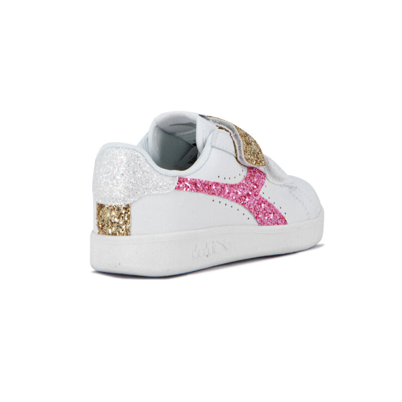 Diadora KNOCK ON Lifestyle Niños Blanco-Rosado Blanco-Rosado
